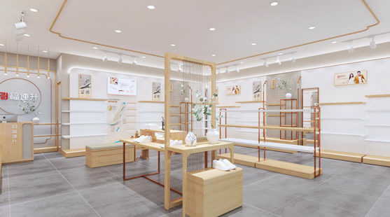 福连升店面形象效果图