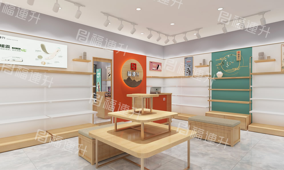 福连升休闲鞋专卖店效果图3