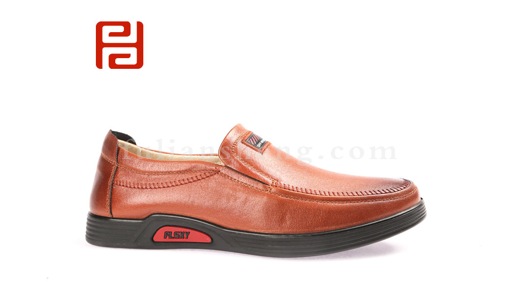 福连升春商务休闲轻便免洗休闲鞋老北京布鞋男士单鞋图片