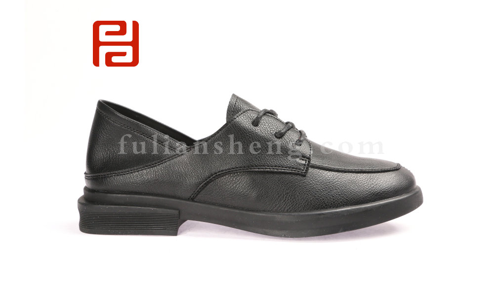 福连升春款女士系带休闲时尚通勤棉麻老北京布鞋图片