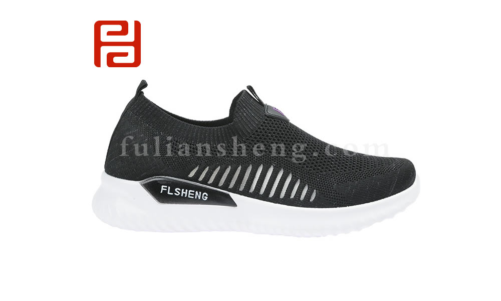 福连升夏女士大网飞织透气运动凉鞋大码老北京布鞋图片