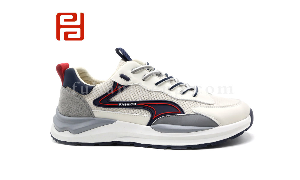 福连升夏季时尚休闲阿甘鞋男鞋网孔透气鞋子