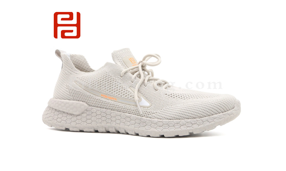 福连升夏季男鞋休闲运动鞋透气飞织爆米花底漫步鞋