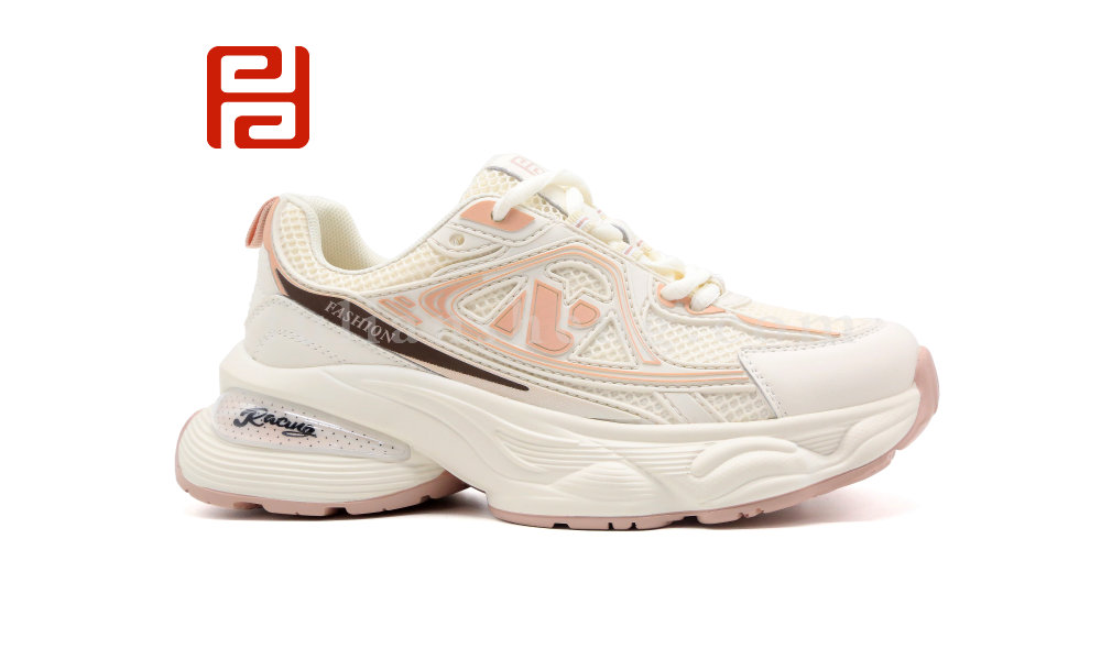 福连升春秋新款时尚运动女鞋老爹鞋单鞋