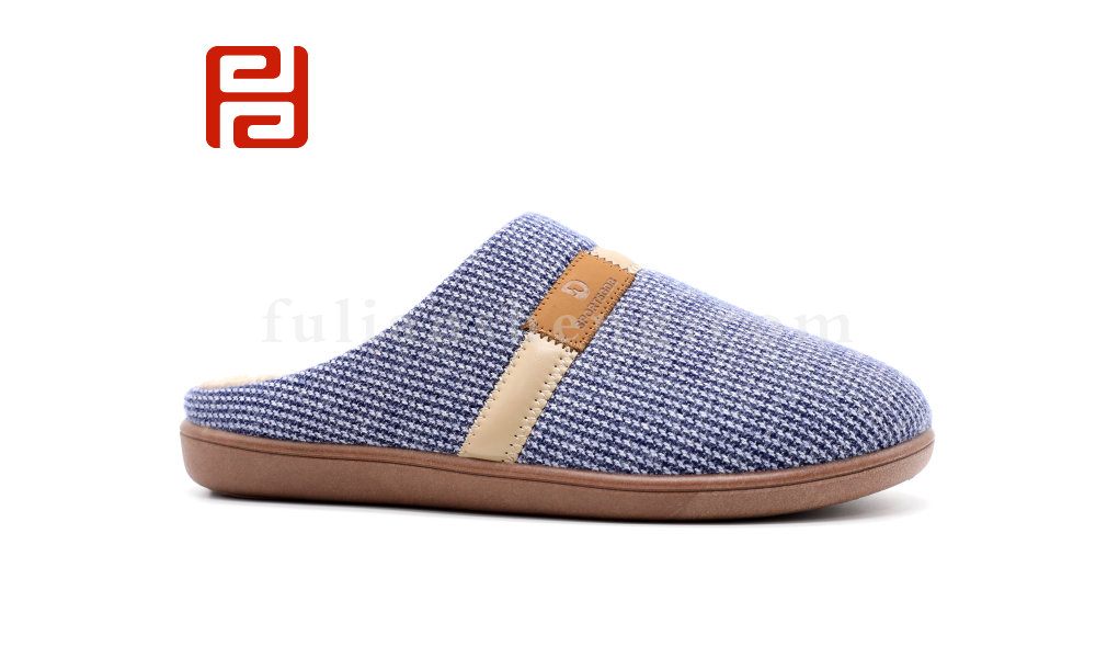 福连升冬季新款居家时光男鞋女鞋情侣居家拖鞋
