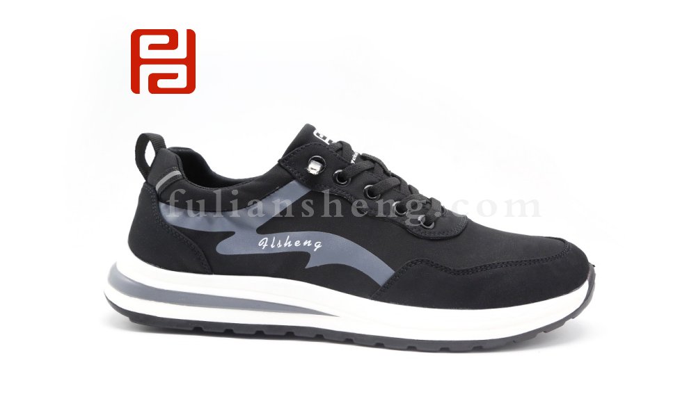 福连升休闲运动男单鞋简洁中老年阿甘运动鞋图片