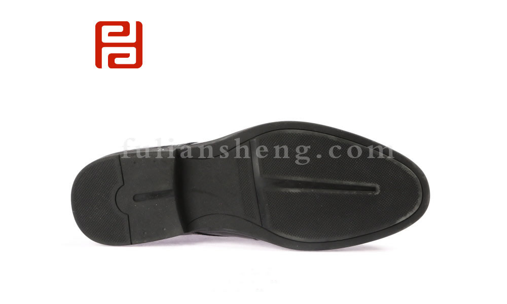 福连升男鞋春季皮鞋男真皮商务休闲正装工作鞋(图2)