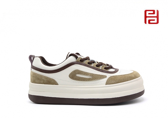 真皮小白鞋ins潮流时尚百搭韩版厚底休闲板鞋女单鞋