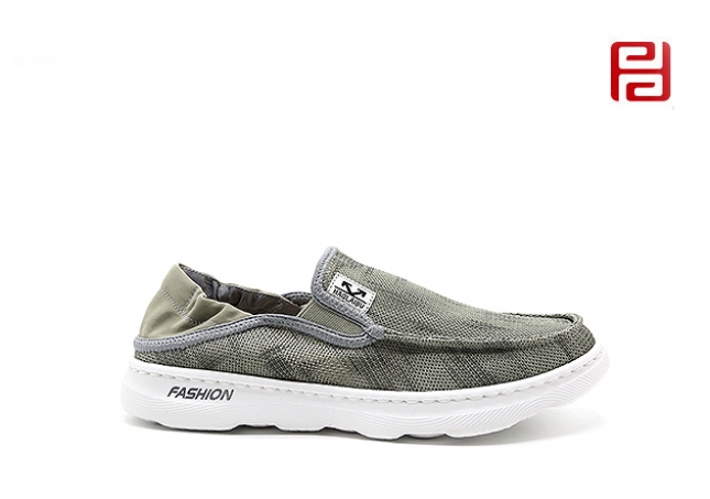 福连升夏季休闲男鞋网面懒人鞋超轻便软底鞋子