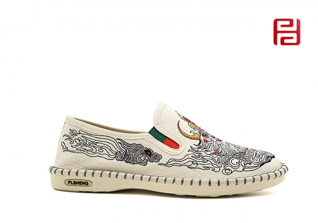 福连升春秋时尚国粹休闲鞋中国风男鞋老北京布鞋