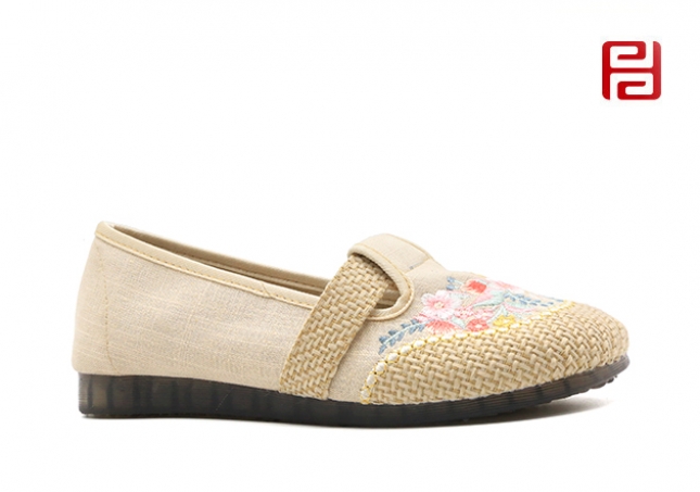 福连升夏季女鞋汉唐风韵北京布鞋中国风尚休闲鞋