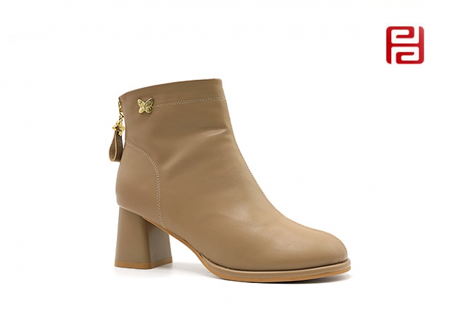 福连升冬季新款轻松工作女鞋魅力时装鞋