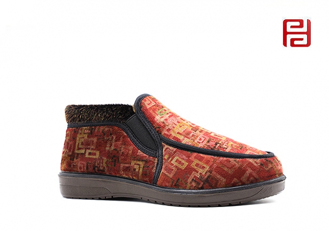 福连升冬季新款休闲生活女鞋老北京布鞋舒适休闲养生鞋