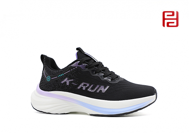 快乐运动女鞋单鞋冰丝纱架面料3D缓震鞋垫