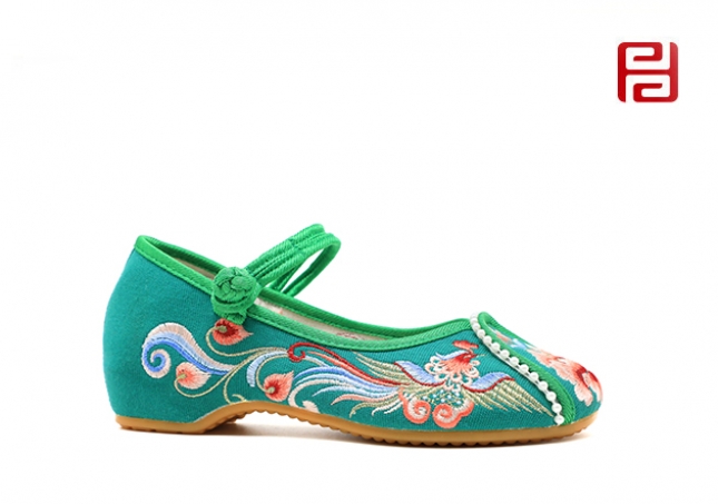 汉唐风韵春季女鞋绣花布面料牛筋鞋底棉麻里布