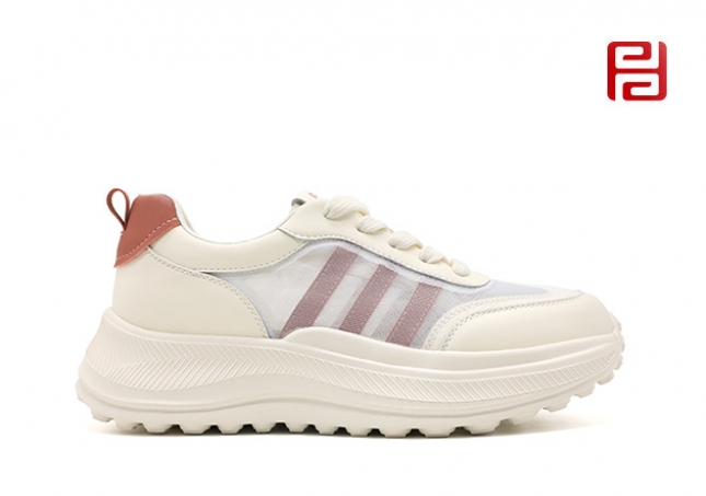 福连升夏季新款休闲鞋女鞋迷雾德训鞋