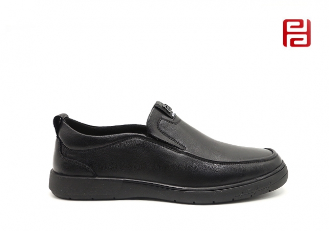 福连升老北京布鞋软底商务休闲透气轻便牛皮中老年男士单鞋