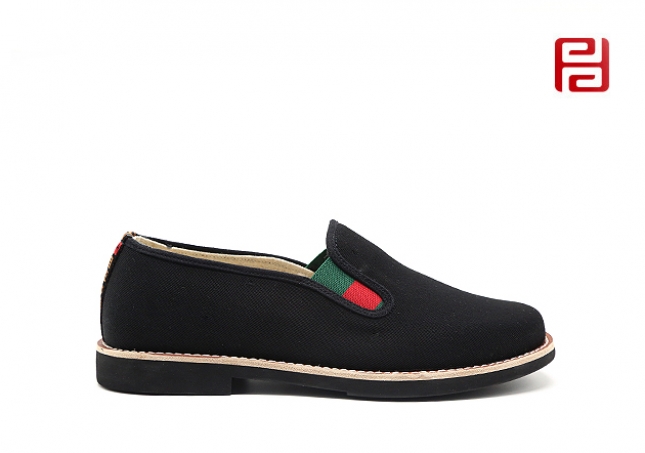 福连升老北京布鞋礼服呢橡胶发泡鞋底棉麻养生鞋垫男鞋